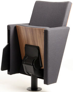 fauteuil d'auditorium contemporain / en textile
