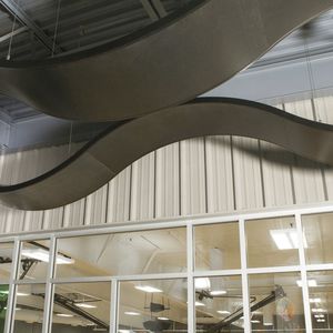 faux-plafond en métal