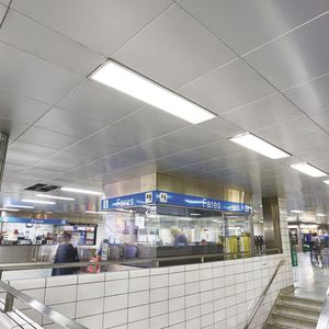 faux-plafond en métal / en dalles / en panneaux / acoustique