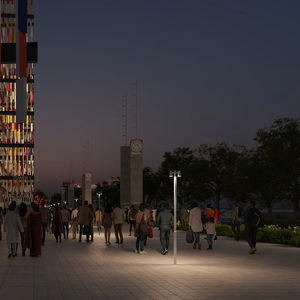 lampadaire urbain