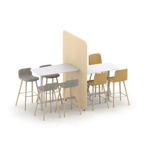 séparateur de bureau au sol 1