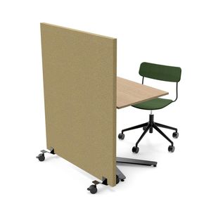 séparateur de bureau auto-portant