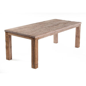 table de style rustique