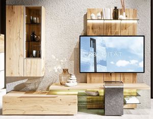 ensemble TV mural contemporain 1