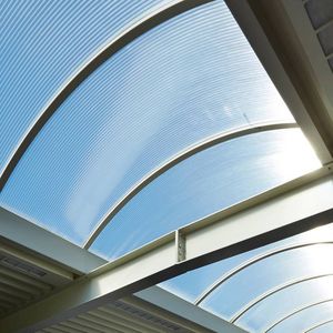 lanterneau d'éclairement de couverture / de désenfumage / en polycarbonate / aluminium