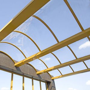 lanterneau d'éclairement de couverture / de désenfumage / en polycarbonate / aluminium