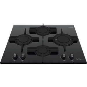 table de cuisson à gaz / en fonte / 4 foyers
