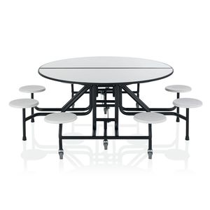 ensemble table et bancs contemporain