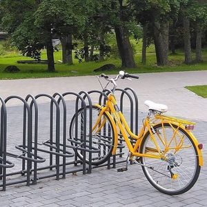 range-vélo au sol