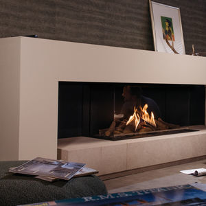 foyer fermé à gaz