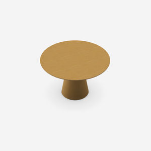 table à manger en placage de bois 1