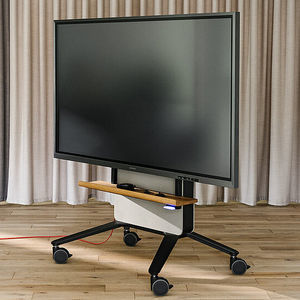 support TV sur pied contemporain