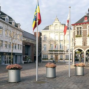 jardinière en aluminium
