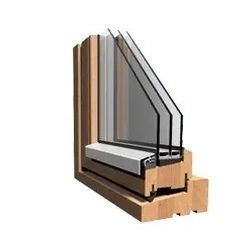 fenêtre en bois