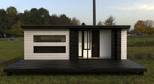 maison sur remorque