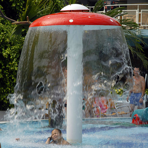 Fontaine pour parc aquatique - MUSHROOM - POL -GLASS