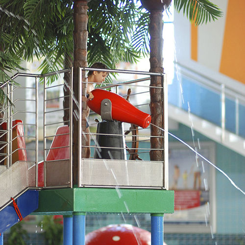 Fontaine pour parc aquatique - CANNON - POL -GLASS