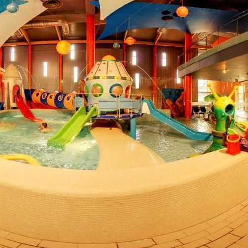 Structure de jeu pour parc aquatique - SPACESHIP - POL -GLASS - en plastique