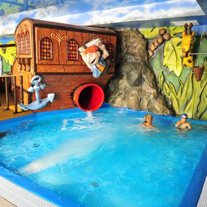 Structure de jeu pour parc aquatique - TREASURE ISLAND - POL -GLASS - en plastique
