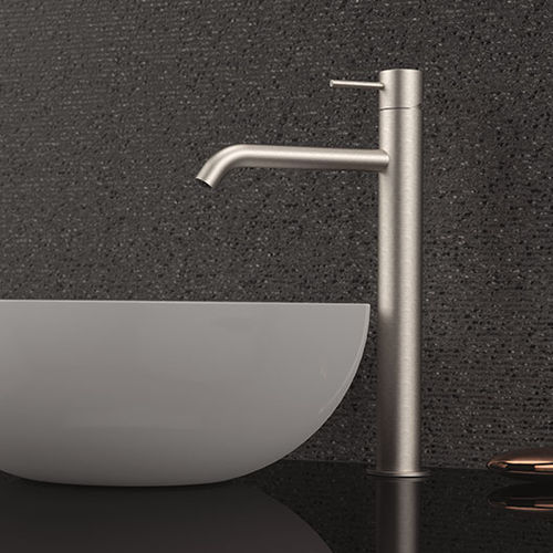 Mitigeur pour lavabo - SSTX607BN - DANIEL RUBINETTERIE - pour lave-mains / à poser / en inox