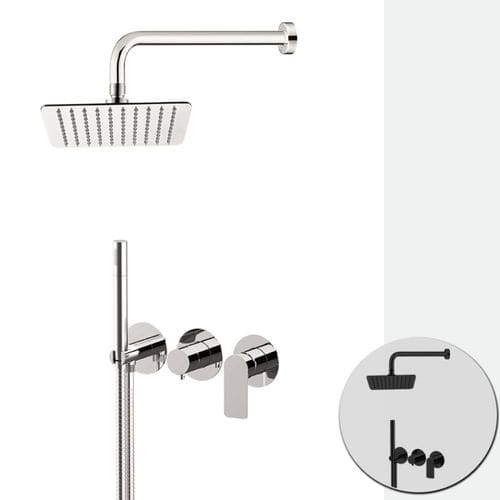 Set de douche mural - AI715ZD2PL7720 - DANIEL RUBINETTERIE - à encastrer / contemporain / pour hôtel