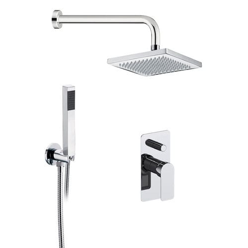 Set de douche mural - AI615ZOL  - DANIEL RUBINETTERIE - à encastrer / contemporain / pour hôtel