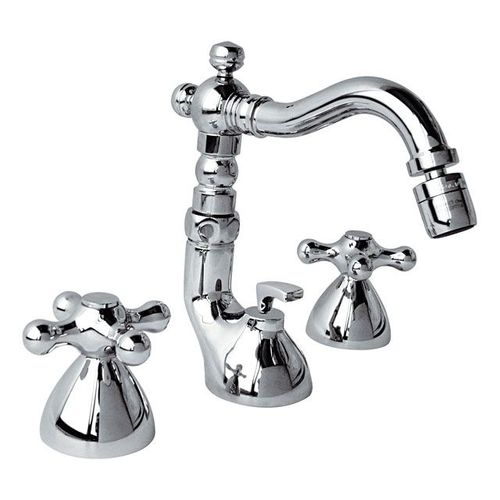 Mélangeur pour bidet - V6004  - DANIEL RUBINETTERIE - à poser / en laiton chromé / de salle de bain