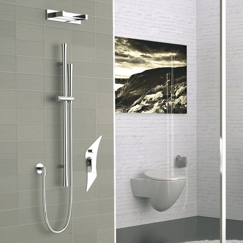 Set de douche mural - DV614ZC - DANIEL RUBINETTERIE - contemporain / avec douche à main