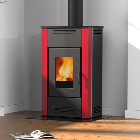Poêle à bois - GRETA - Alfa-Plam  a.d. - 8 kW / contemporain / en fonte