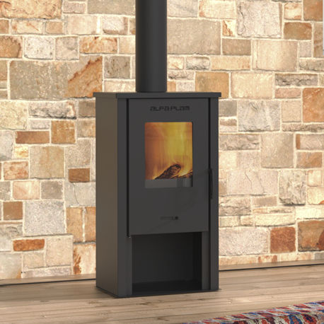 Poêle à bois - TARA - Alfa-Plam  a.d. - 6 kW / contemporain / en métal