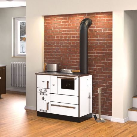 Poêle à bois - ALFA TERM 27  - Alfa-Plam  a.d. - 20 kW - 50 kW / contemporain / en tôle