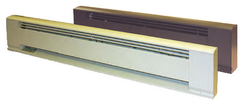 Convecteur électrique - 3900  - Markel - en aluminium / à poser / horizontal