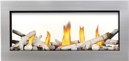 Cheminée à gaz - VECTOR™ - Napoleon Fireplaces - murale / simple face / à foyer fermé
