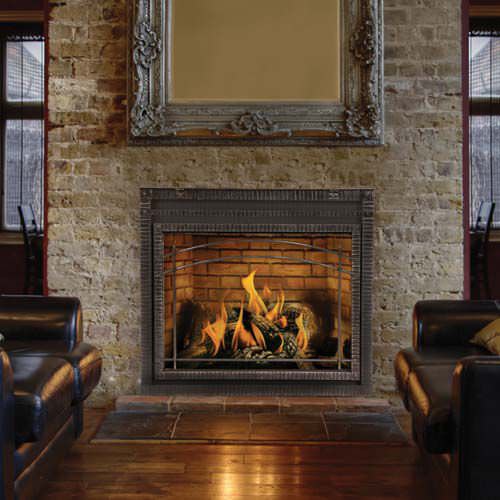 Cheminée à gaz - HDX40 - Napoleon Fireplaces - à encastrer / simple face / à foyer fermé