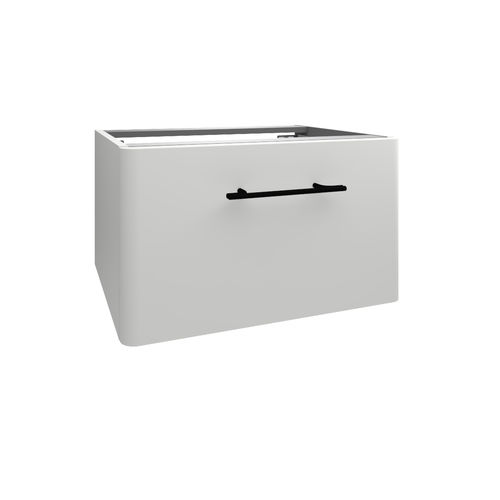 Meuble vasque suspendu - MD-SU1S80x35-F76L09 - DEVO - en bois / contemporain / sans porte