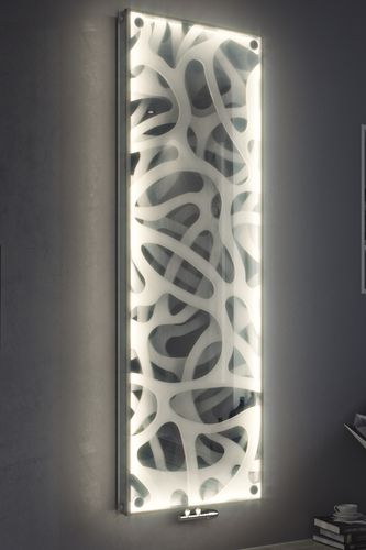 Radiateur électrique - MARS VITRO PICTURE LED - EUCOTHERM - 0...500 w / contemporain / en verre