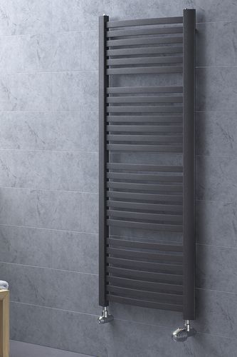 Sèche-serviettes à eau chaude - FINO - EUCOTHERM - contemporain / en métal / blanc
