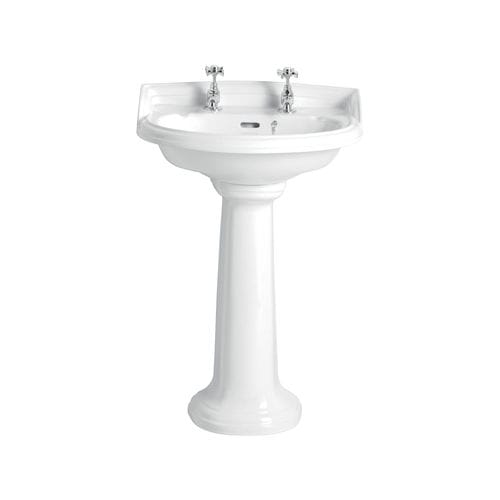 Vasque sur pied - PDW06/061/063 & PDW09/10 - HERITAGE BATHROOMS - en céramique / ovale / classique
