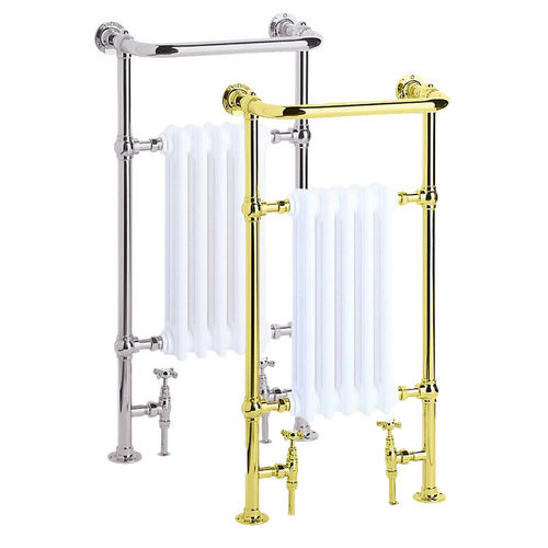 Radiateur sèche-serviette vertical - AHC80/AHA80 - HERITAGE BATHROOMS