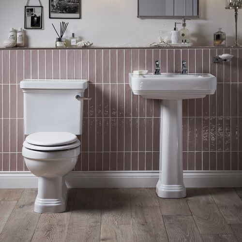 Vasque sur pied - PWYW05 - HERITAGE BATHROOMS - en céramique / rectangulaire / contemporaine