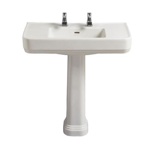 Vasque sur pied - PWYW06 - HERITAGE BATHROOMS - en céramique / rectangulaire / contemporaine