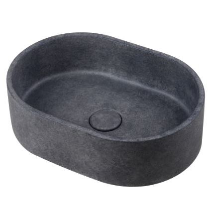 Vasque sur pied - 290291-D2 IDEA.ROCK-D2 - IDEAVIT B.V - en béton / ovale / sans trou