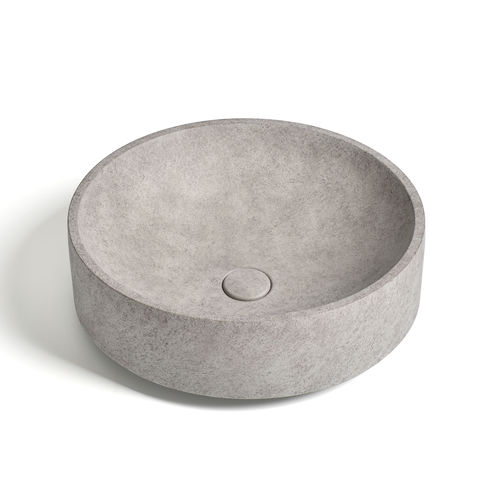 Vasque sur pied - 290304-D1 IDEA.DECO-D1 - IDEAVIT B.V - en béton / ronde / sans trou