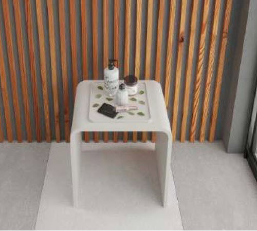 Tabouret contemporain - 284232 SOLIDTONDO - IDEAVIT B.V - en composite / en Solid Surface / double