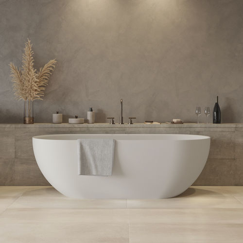 Baignoire ovale - Solidera-170 - IDEAVIT B.V - en îlot / pour habitat / à usage professionnel