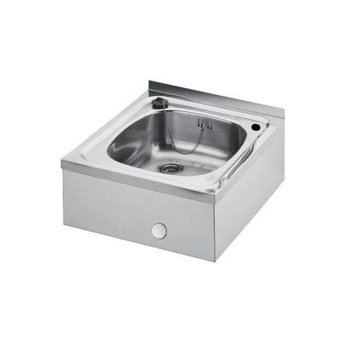 Évier 1 bac - 09160/0 - IDRAL SPA - sans égouttoir / en inox / suspendu