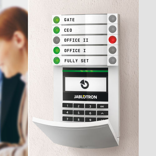 Alarme anti-intrusion - COMPANY - Jablotron Alarms a.s. - sans fil / avec transmetteur téléphonique / pour fenêtre