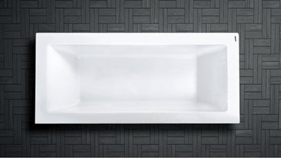 Baignoire en céramique - FONTE: JBT-WHT-FONT180X - Jaquar - blanche