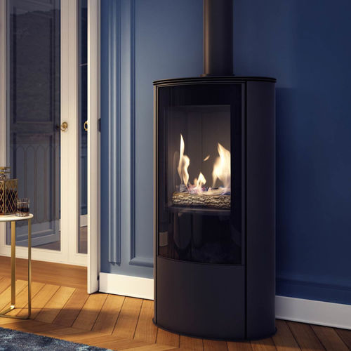 Poêle à gaz - KOZA/AB/S/G/G20/20MBAR - KRATKI - 0 - 5 kW / contemporain / en métal