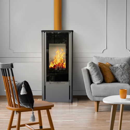 Poêle à bois - KOZA/ENYO - KRATKI - 0 - 5 kW / 5 kW - 10 kW / à poser